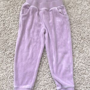 Janie and Jack velour joggers